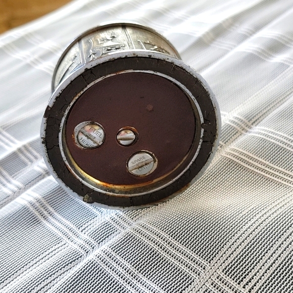 Vintage Idealine Telephone Silver Table Lighter - Picture 3 of 5